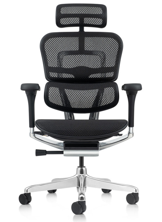 Ergohuman High Back All Mesh Executive Generation 2, Front View