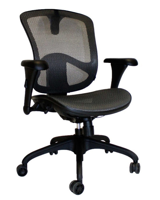 Graphite Mesh & Black Resin Frame